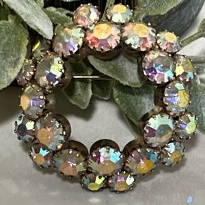 Vintage Aurora Borealis Brooch